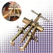 Resim 1 Adet 4 İnç Endüstriyel Sınıf Ağır Hizmet Tipi Kendinden Sıkmalı İki Pençe Rulman Çıkarıcı - Otomotiv ve Makine Bakımı İçin İçi Rulman Çıkarma Aleti, Sağlam Tasarım, Dayanıklı Yapı 