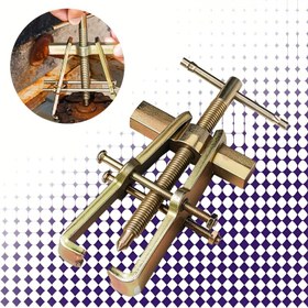 Resim 1 Adet 4 İnç Endüstriyel Sınıf Ağır Hizmet Tipi Kendinden Sıkmalı İki Pençe Rulman Çıkarıcı - Otomotiv ve Makine Bakımı İçin İçi Rulman Çıkarma Aleti, Sağlam Tasarım, Dayanıklı Yapı 