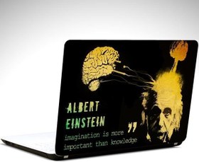 Resim Albert Einstein Laptop Sticker 10 İnch (25X19CM) 