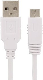 Resim DollaTek 3M ekstra uzun USB güç kablosu şarj kablosu Wii U Gamepad (3 metre) - Beyaz 