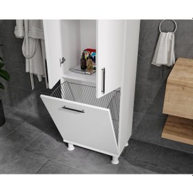 Resim Oskar Banyo Dolabı Çok Renkli 