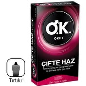 Resim Okey Prezervatif Çifte Haz 10lu 