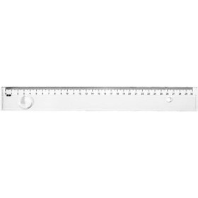 Resim Rio Plastik Mercekli Cetvel 30 CM 