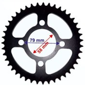 Resim Bajaj Pulsar Ns 160 Arka Dişli 428-43T Iç 58 Mm 4 Delikli Diğer