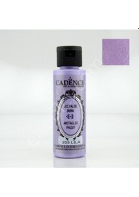 Resim Cadence Metalik Boya - 205 Lila 70Ml 