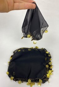 Resim Genel Markalar Para Pul İşlemeli Şifon Lüx Halay Mendili 5 Adet 