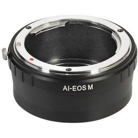 Resim Ayex Canon Eos M Için Nikon Lens Kullanım Adaptörü 