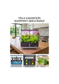 Resim Hydroponic Bitki Büyütme Sistemi Gri 
