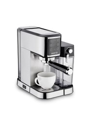 Resim KORKMAZ Java Plus Süt Hazneli Espresso Kahve Makinesi A982 