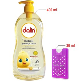 Resim Dalin Klasik Bebek Şampuanı 400 ml + Fashion Smell For Women Parfüm Mor 20 ml 