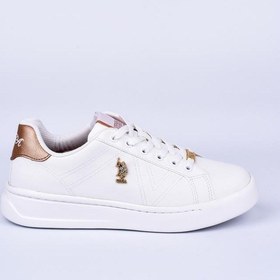 Resim U.S. Polo Assn. U.s Polo Assn. Exxy Beyaz Günlük Rahat Sneaker Beyaz 