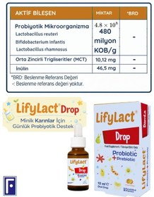 Resim Lifylact Probiyotik Damla 3 x 10 ML 