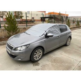 Resim İB GLOBAL Buzlanma Önleyici Araba Cam Üstü Kar Örtüsü Su Geçirmez Ön ve Yan Cam Koruma 