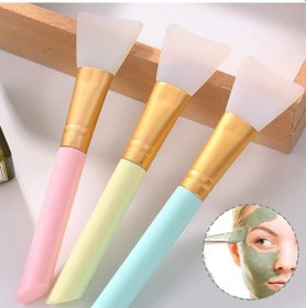 Resim Buffer Silikon Yüz Cilt Bakım Krem Maske Sürme Spatulası 2'li 