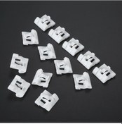 Resim Lasonstiges 25 Adet Beyaz Naylon Araba Oto Cam Kalıplama Kelepçesi Oem 91510-sr3-003 Honda Civic 1992-1995 Araç Kamyon Için 