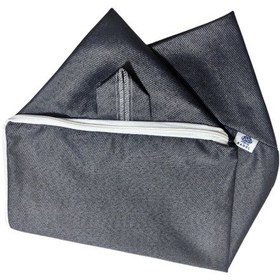 Resim Hurç Melanj, Astarlı, Tekli, Siyah, Küçük Boy 35x35x50 Renkli 