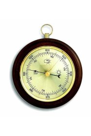 Resim TFA Ahşap Domatik Hassas Barometre 