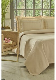 Resim Karaca Home Shanse Nish Set Çift Kişilik Pike Takımı Bej Bej 