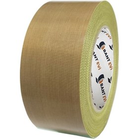 Resim Teflon Bant 50mmx10mt Yapışkanlı Teflon Kaplı Cam Kumaşı Ptfe 