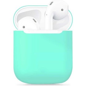 Resim Airpods Uyumlu Kılıf Zore Airbag 13 Silikon-Turkuaz Turkuaz 