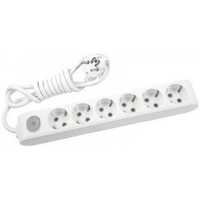 Resim Viko Multilet 6 Lı Anahtarlı 3 Metre Kablolu Grup Priz 