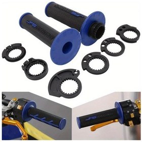 Resim Hightower Kx250f Kx250 Kx450f Klx450r Wr450f Kaymaz Mavi Dirt Bike Gaz Kumanda Tutacakları 