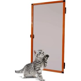 Resim AKPEN Kedi Tüllü Menteşeli Pencere Sinekliği (Pet Tül) ALTINMEŞE MAX. 70X130 Cm.ye kadar İSTEDİĞİNİZ ÖLÇÜYÜ VEREBİLİRSİNİZ 