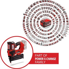 Resim Einhell Professional Akülü Çivi Çakma Tabancası Fixetto 18/50 N Power X-Change (18V, 60 Atış/dk, Mak 