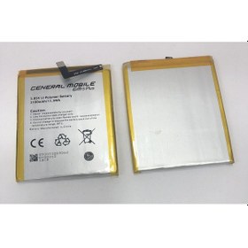 Resim General Mobile GM 5 Plus Batarya (3100 mAh) 