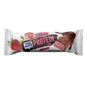 Resim Trio Move Çikolata Kaplı %33 Proteinli Sütlü Çikolatalı ve Çilekli Bar 50 gr 
