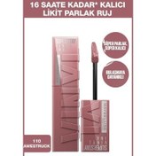 Resim Maybelline New York Super Stay Vinyl Ink Likit Ruj 110 Awestruck 