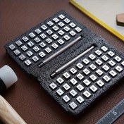 Resim Deri Damgalama Kiti Damga Delme Seti Alfabe Harf Numara Damgaları Araçları DIY Deri El Sanatları Oyma At Yapım Araçları 