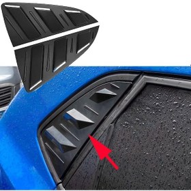 Resim Opel Astra J Siyah Arka Cam Vizörü 