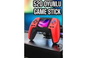 Resim Gültekin Gamepad 520 Retro Oyunlu Taşınabilir El Konsolu Atari 