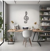 Resim Özel Tasarım Metal Tablolar Sol Anahtarı Clef Metal Duvar Tablosu Sanat 