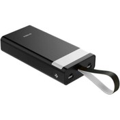 Resim Syrox Orijinal Kaliteli Dijital Ekranlı El Fenerli Powerbank (30.000 MAH) Siyah PB301 
