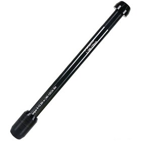 Resim Xindoker Mountain Bike Ve Yol Bisikleti İçin Antrenman Platformu Uyumlu M12 P1.75 Alüminyum Konik Eksen Çubuğu - Siyah 