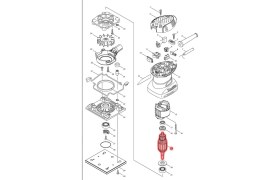 Resim Makita BO4555 Endüvi Rotor Kollektör Ürün Kodu 515708-8 