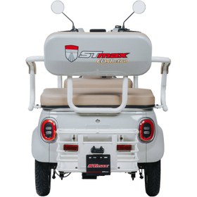 Resim Stmax Elit Retro 3 Tekerli Elektrikli Moped - Gri 