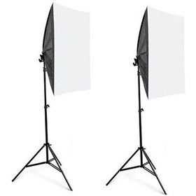 Resim 5 Duylu Softbox (2 Adet) + 2 M Işık Ayağı Lambasız 