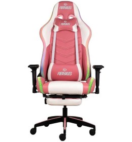 Resim Raxius Gc3001pw Masajlı,rgb,4d Kolçaklı,ayak Destekli Oyuncu Koltuğu, Pembe- Beyaz Pembe - Beyaz 