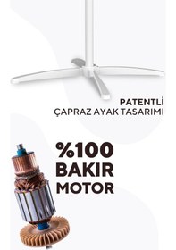 Resim Kumtel KTF-290 16" Ayaklı Vantilatör 