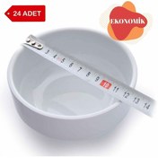 Resim Avangart Mutfak 24 ADET - 12cm Melamin Çorba Kasesi, Cacık, Meze, Komposta, Oteller, Organizasyon, Okul, Lokanta 
