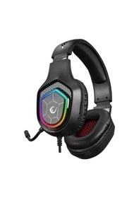 Resim Rampage RM-K90 Vector Mikrofonlu RGB Oyuncu Kulaklığı 