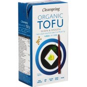 Resim CLEARSPRING Organik Silken Tofu Soya Peyniri 300g 