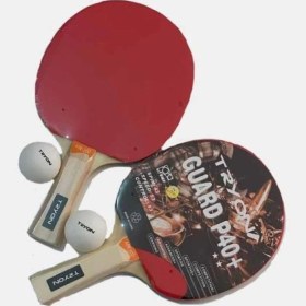 Resim Tyon Masa Tenisi 2 Raket 3 Top Seti Mts-200 