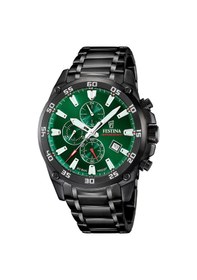 Resim Festına F20735/2 Tımeless Chronograph Erkek Kol Saati Metalik 