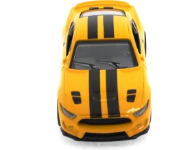 Resim Die Cast Çek Bırak Metal Sarı Spor Araba 