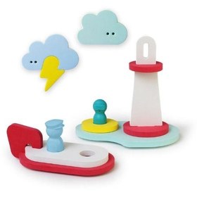 Resim Quut Puzzle Arkadaşları Banyo Oyuncağı - To The Rescue 