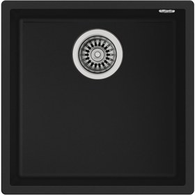 Resim Teka SQUARE 40.40 TG BLACK Tezgahaltı Granit Eviye Siyah 40 cm 